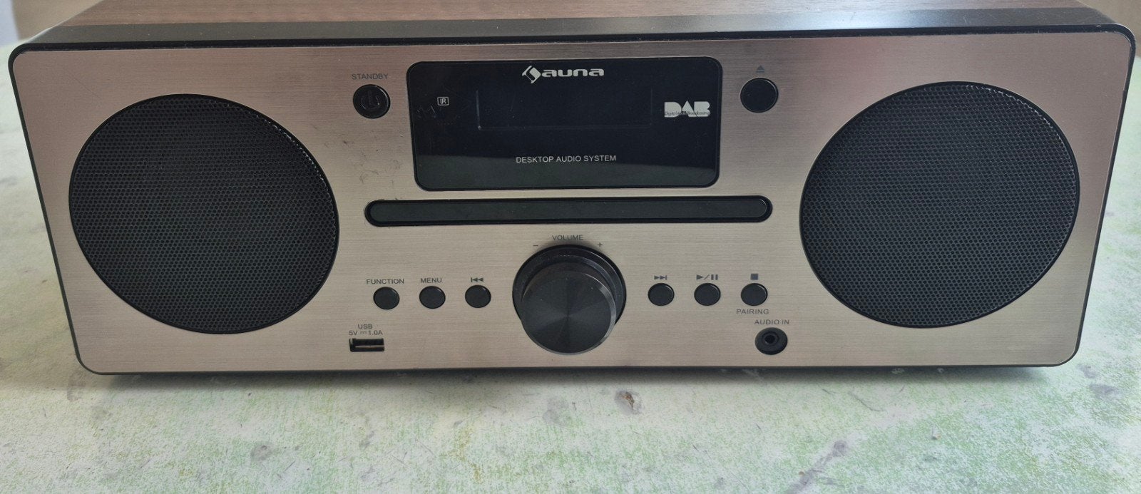 Auna Desktop Audio Systeem DAB+ Radio met CD-speler, Ophalen of Verzenden, Gebruikt, Radio, Met cd-speler