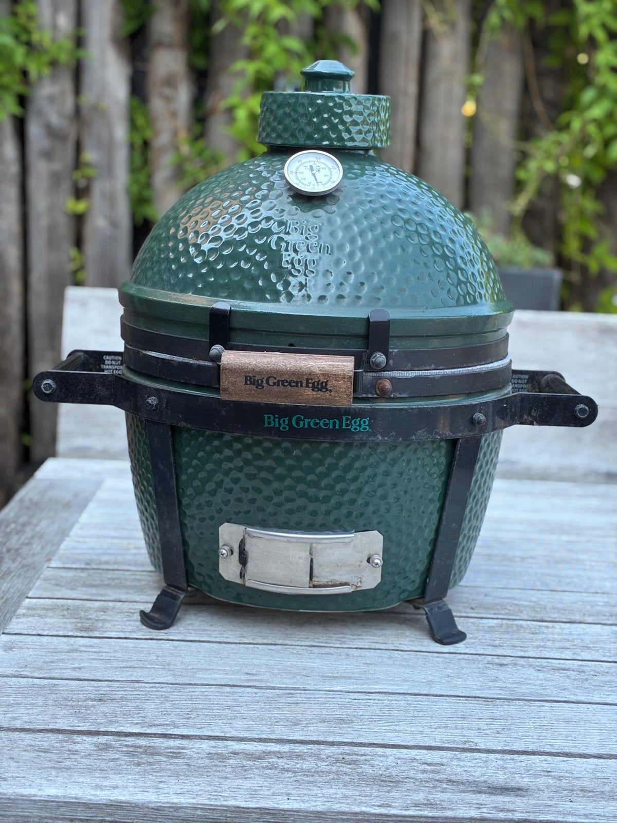 Big Green Egg MiniMax – Compleet met accessoires, Ophalen of Verzenden, Zo goed als nieuw
