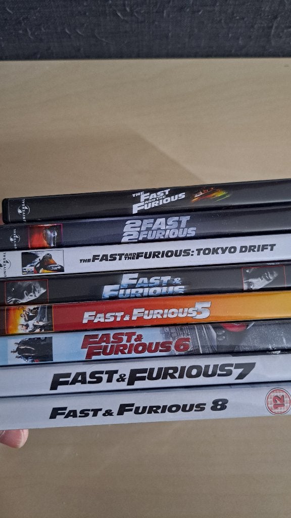 Fast and Furious collectie - 1 t/m 8 - dvd, Cd's en Dvd's, Dvd's | Actie, Engels, Nederlands, Actie, Ophalen of Verzenden