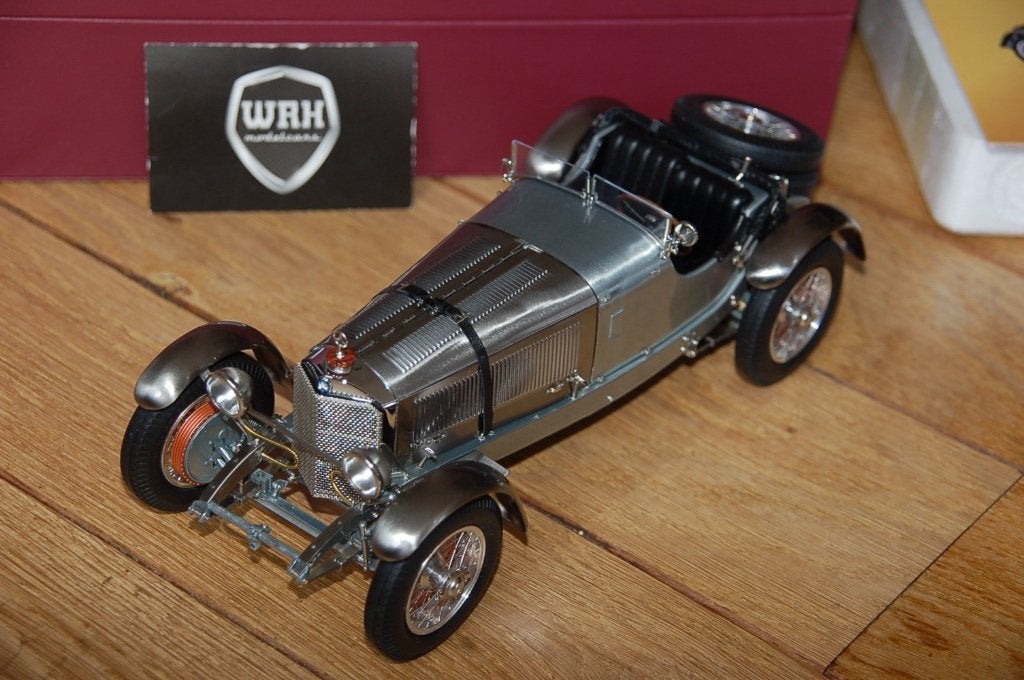 1:18 MERCEDES SSK 1930 CLEAR FINISH CMC M-209 WRH, Verzenden, Zo goed als nieuw, Auto, Overige merken