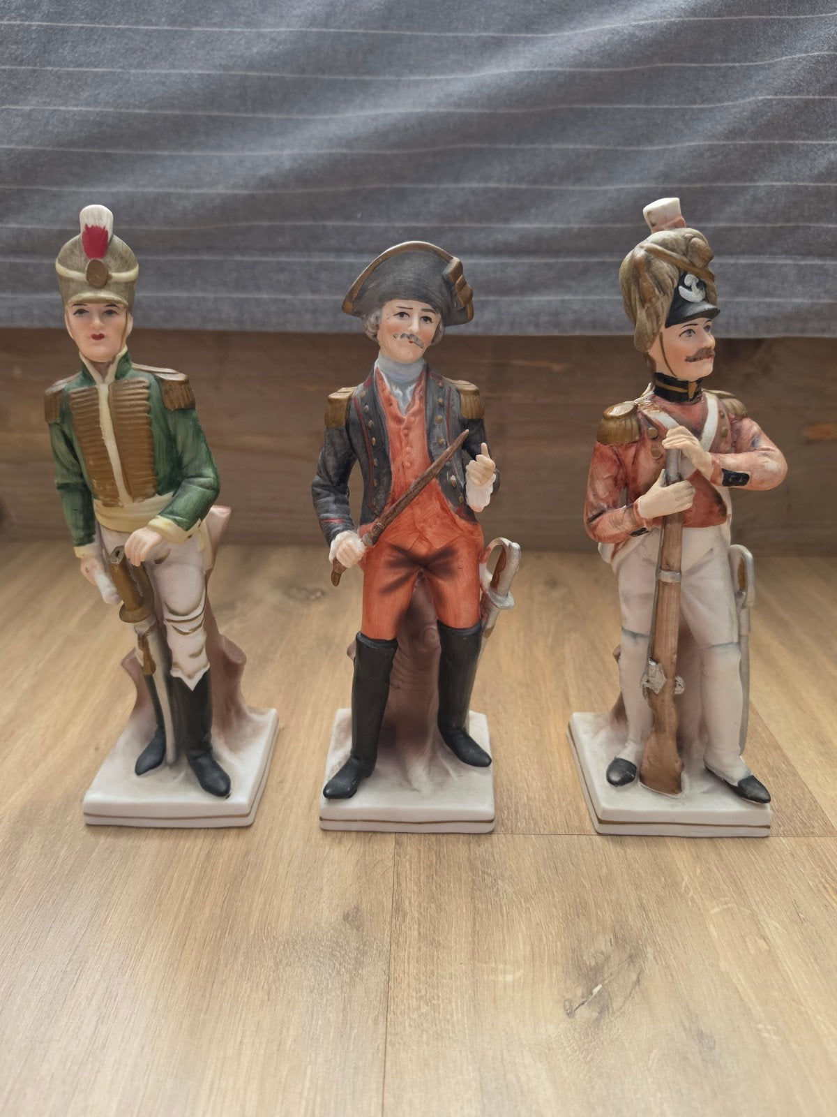 Porseleinen Napoleontische Soldaten, Ophalen, Zo goed als nieuw