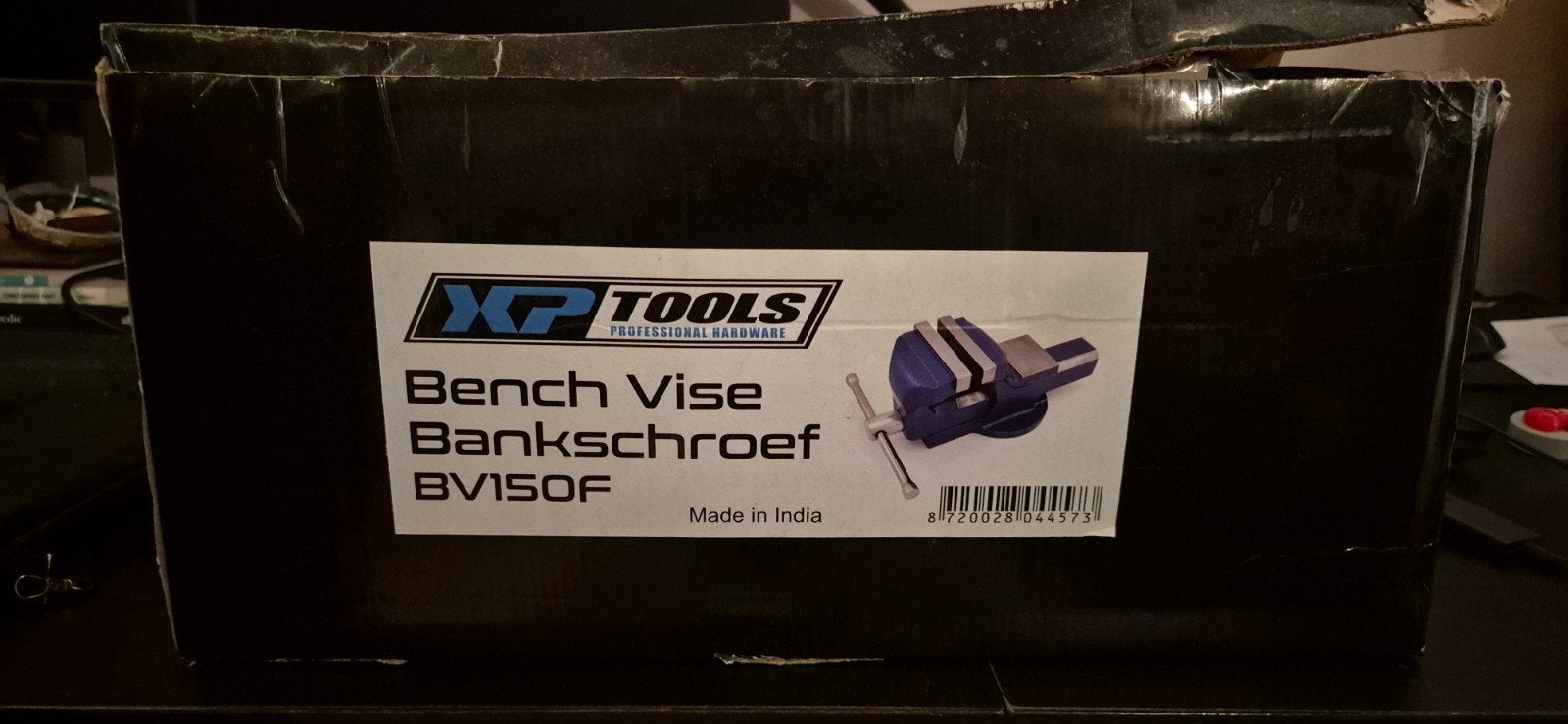 Nieuwe Bankschroef XP Tools BV150F - Ongebruikt in doos, Ophalen, Nieuw