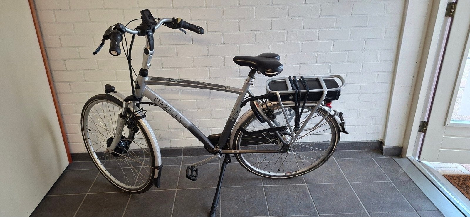 Gazelle Chamonix Comfort C7 Heren E- bike 2016, Ophalen, Gebruikt, 50 km per accu of meer, 55 tot 59 cm