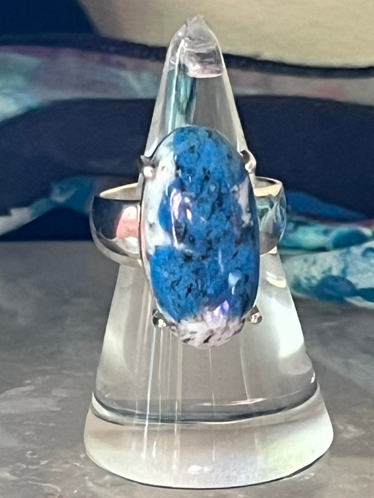 K2 jaspis beschermt inzicht derde oog intuïtie magie uniek, Sieraden, Tassen en Uiterlijk, Ringen, Geel, Nieuw, Ophalen of Verzenden