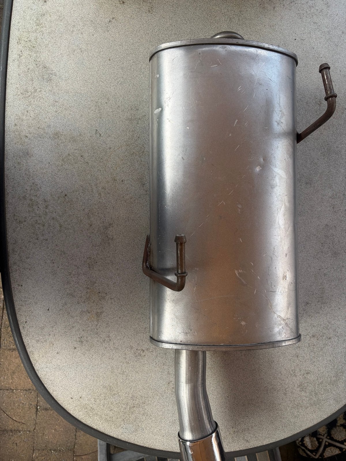 POLMO 19.507 Einddemper Peugeot 206 2.0 16V / GTI, Auto-onderdelen, Ophalen, Gebruikt, Peugeot