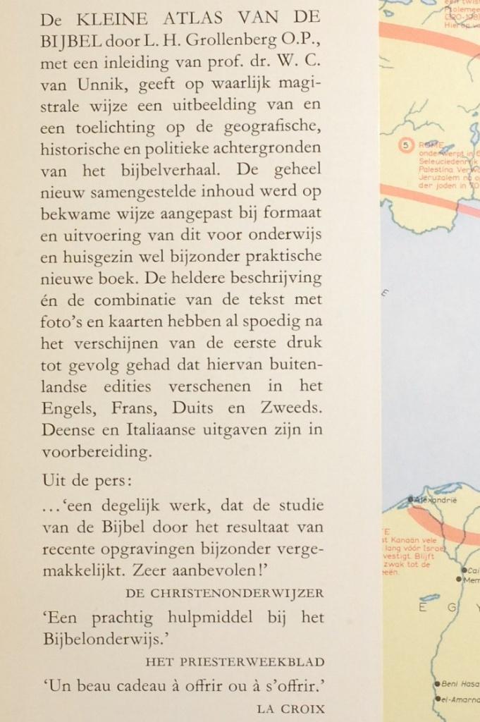 Kleine atlas van de bijbel (1965), Verzenden, Zo goed als nieuw