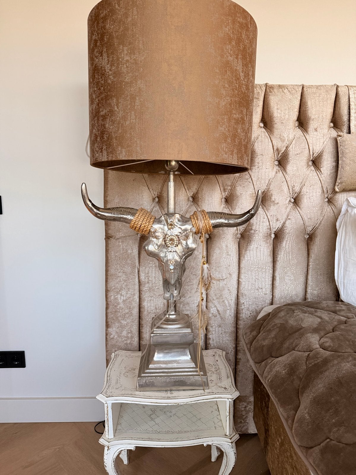 Unieke tafellampen van Godly home 2 stuks, Bohemian, Overige merken, Overige fittingen, Zo goed als nieuw