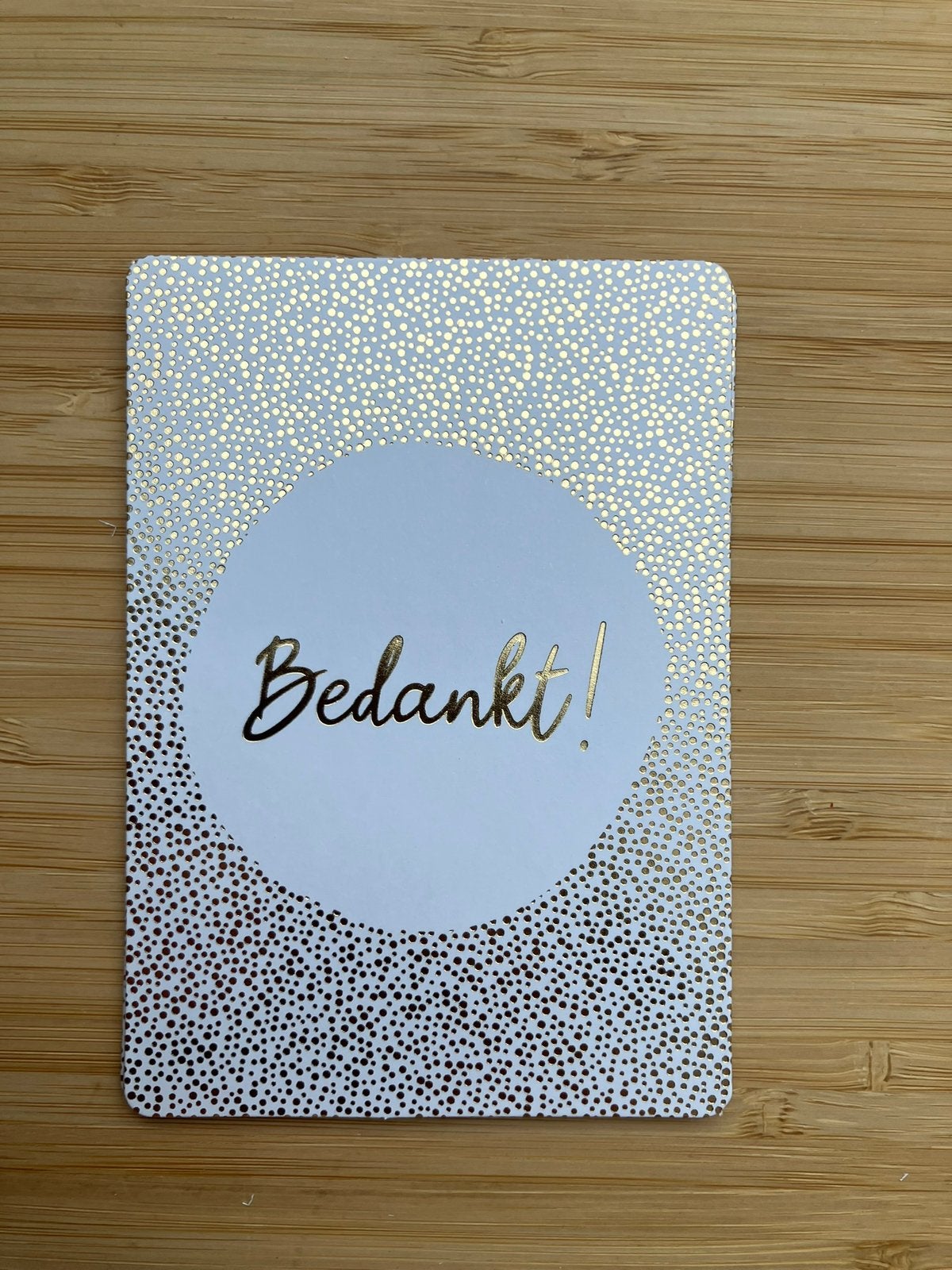 Cadeaukaartjes a7 formaat bedankt auto geniet kanjer, Ophalen of Verzenden, Nieuw, Versiering