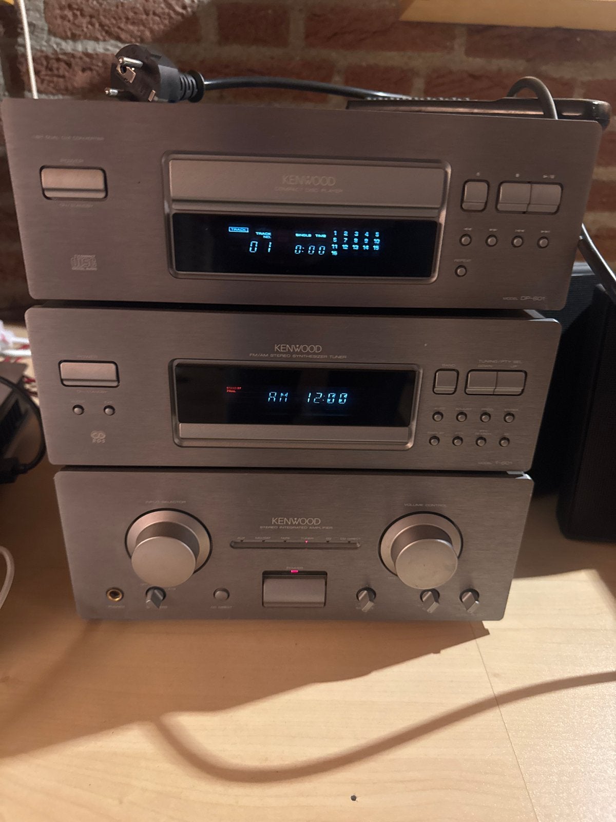 Kenwood Versterker, Radio, CD-speler met Magnat speakers, Overige merken, Gebruikt, Cd-speler, Losse componenten