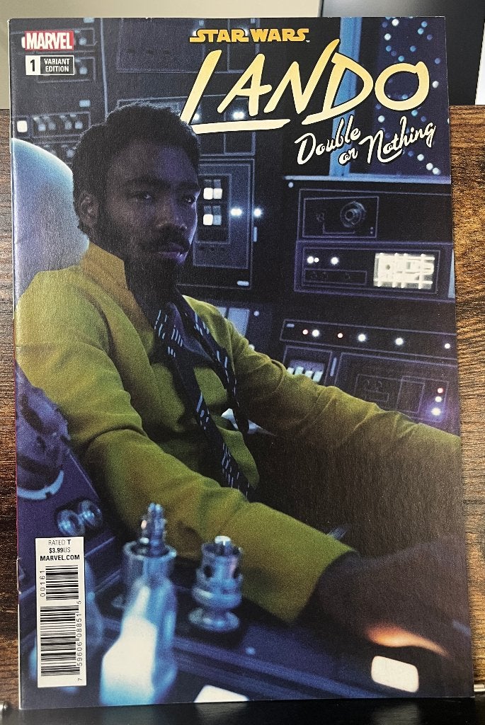 Star Wars: Lando – Double or Nothing #1 Incentive, Eén stripboek, Ophalen of Verzenden, Zo goed als nieuw