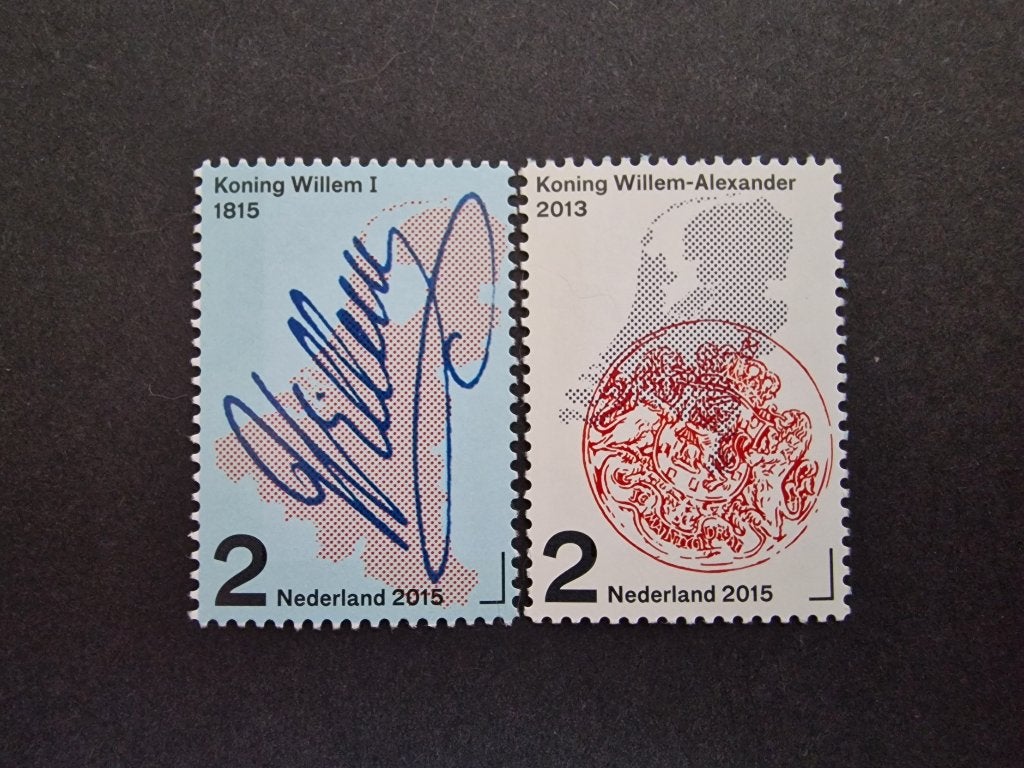 2015 NVPH 3273-3274 Koninkrijk der Nederlanden 200 jaar. PF., Ophalen of Verzenden, Na 1940, Postfris