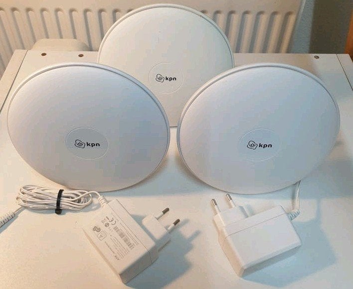 Kpn super WiFi punt 3 stuks met adapter, Computers en Software, WiFi-versterkers, Ophalen of Verzenden