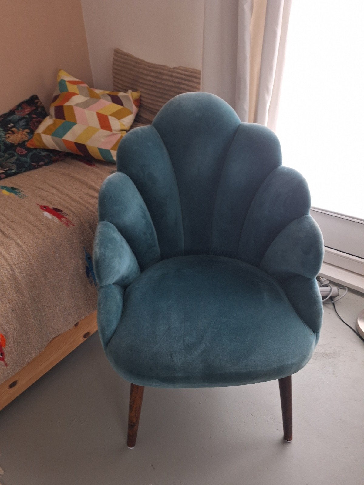 velvet fauteuil van Sissy Boy, Huis en Inrichting, Ophalen, Gebruikt, 75 tot 100 cm, 50 tot 75 cm