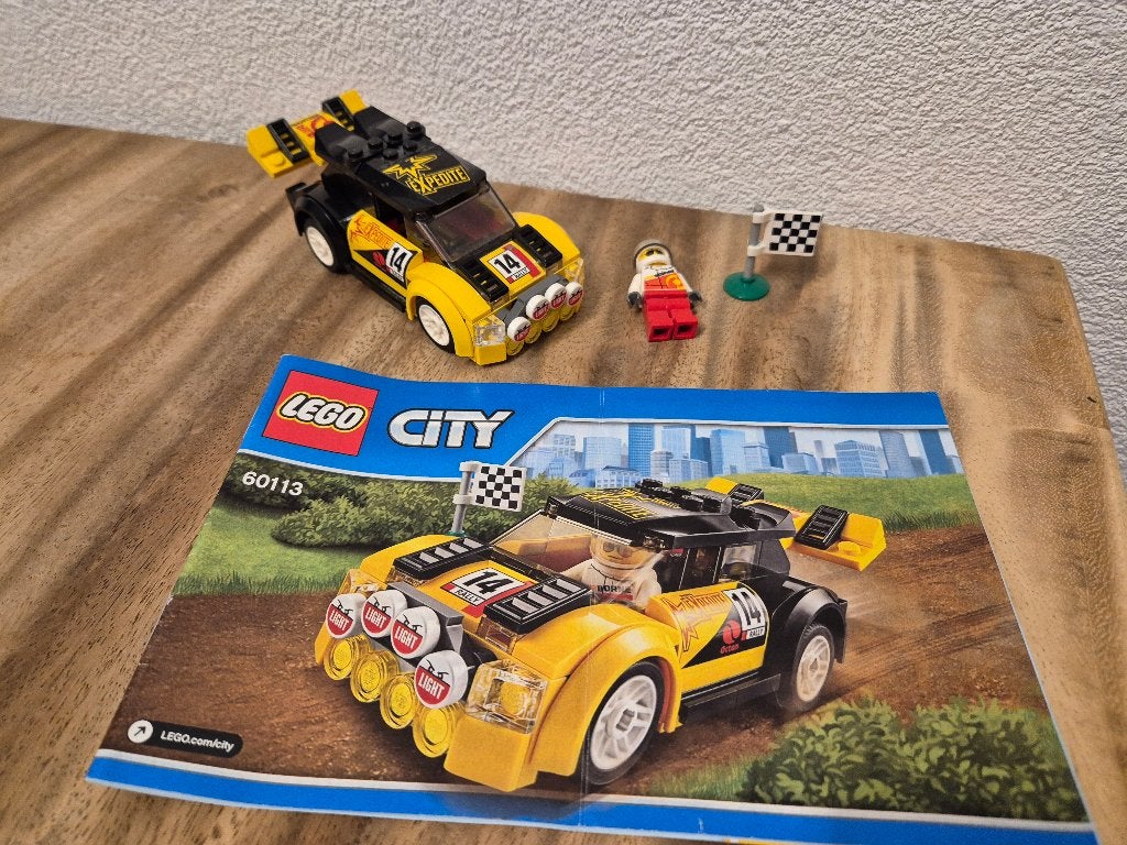Lego City 60113 Rally Car, Lego, Lego, Gebruikt, Ophalen of Verzenden