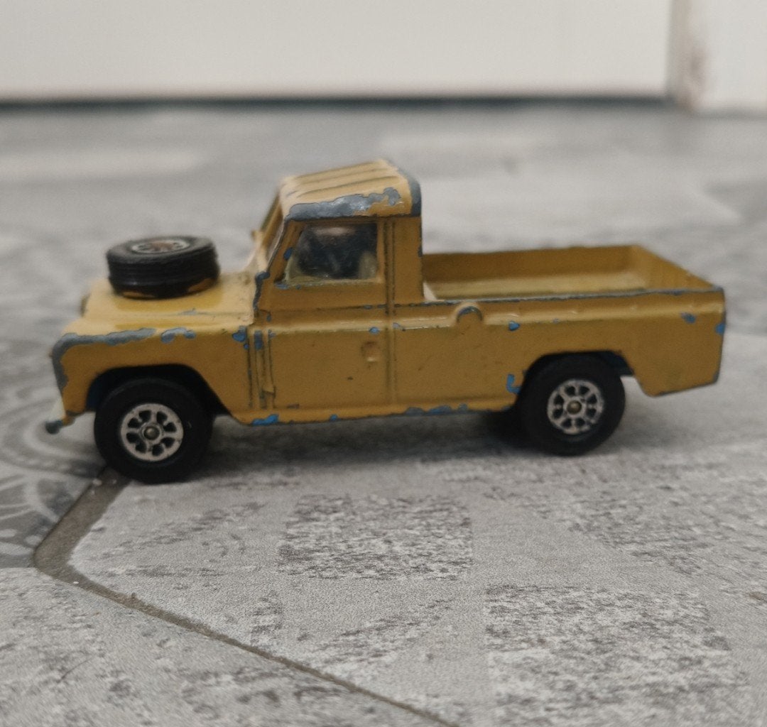 Te koop vintage Land Rover modelauto Corgi Toys, Ophalen of Verzenden, Gebruikt, Auto
