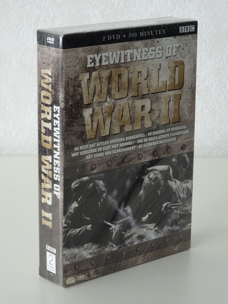 Dvd-box Eyewitness Of World War II, 2 dvd’s (geseald), Cd's en Dvd's, Vanaf 16 jaar, Ophalen of Verzenden, Nieuw in verpakking