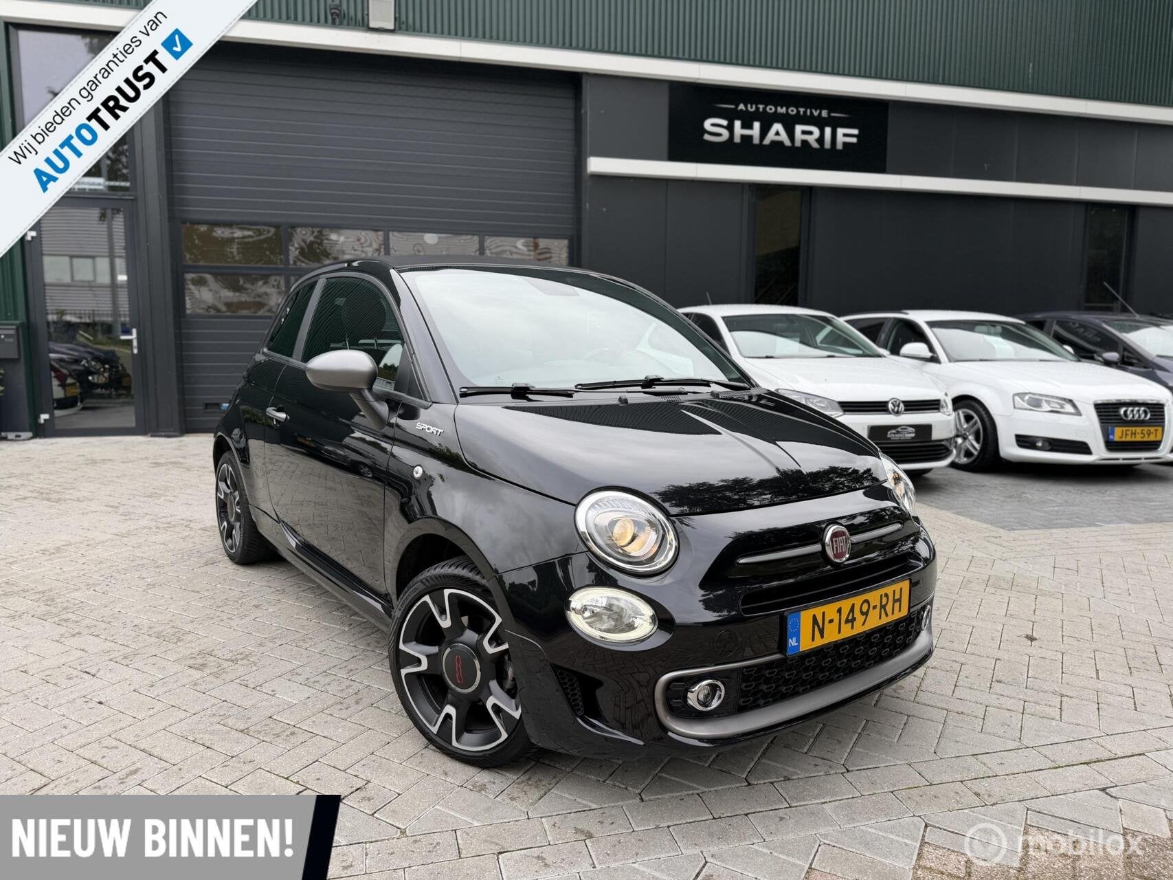 Fiat 500 C 1.0 Hybrid Sport |CarPlay|Cabrio|Cruise|1e.eig|
