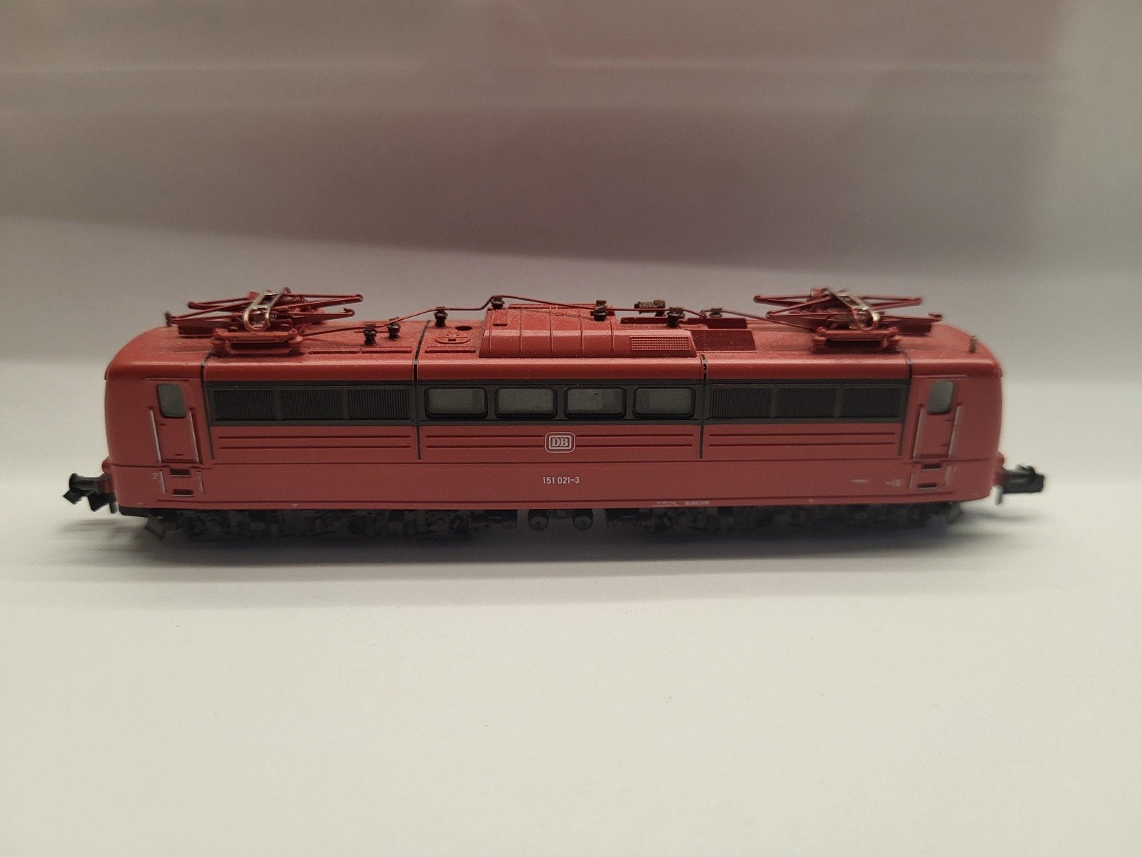 DB locomotief Br 151 digitaal fleischmann piccolo, Fleischmann, Ophalen of Verzenden, Zo goed als nieuw, Gelijkstroom