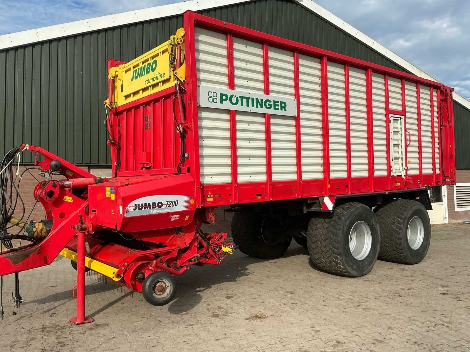 Pottinger Jumbo 7200 Combiline Opraapwagen, Overige, Oogstmachine
