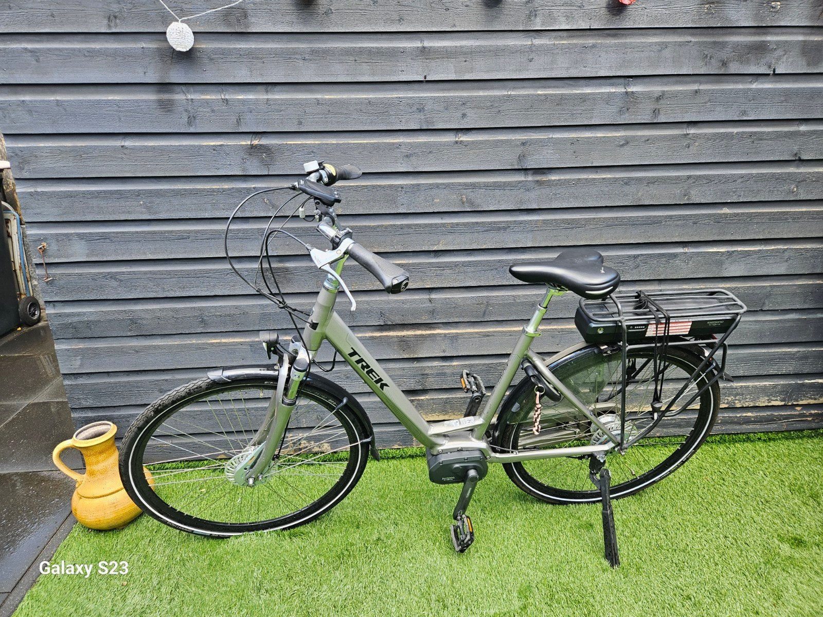 zeer nette electrische trek krachtige shimano middenmotor, Ophalen of Verzenden, Zo goed als nieuw, Overige merken