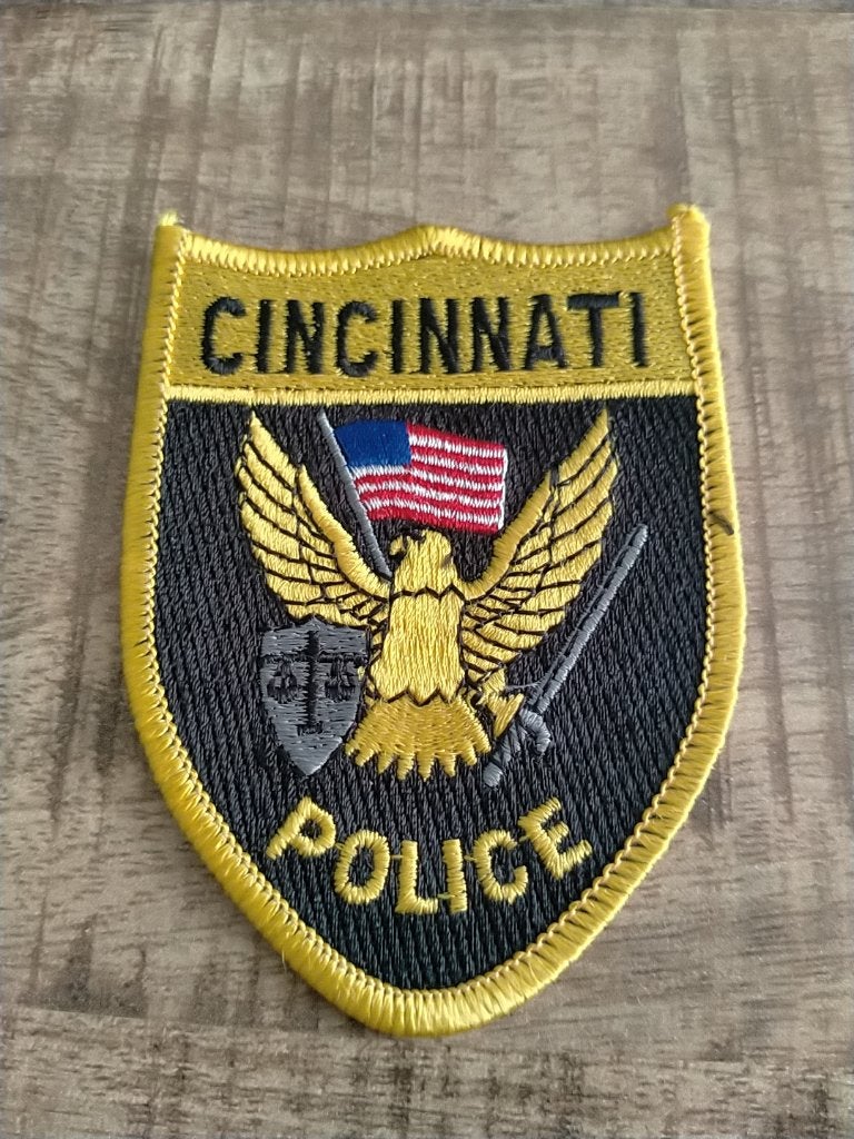 Usa , Ohio , Cincinnati Police , Patch, Verzenden, Overige soorten, Amerika, Embleem of Badge
