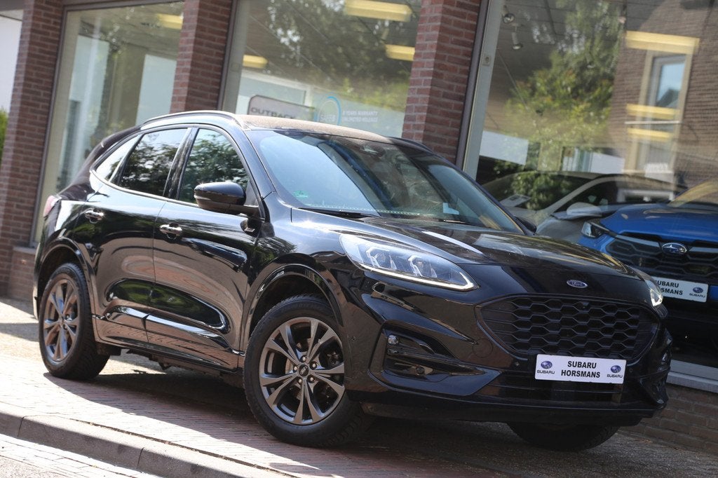 Ford Kuga 2.5 PHEV ST-Line X HuD ACC LED B&O 360view, Auto's, Ford, 12 maanden, Gebruikt, 4 cilinders, Zwart