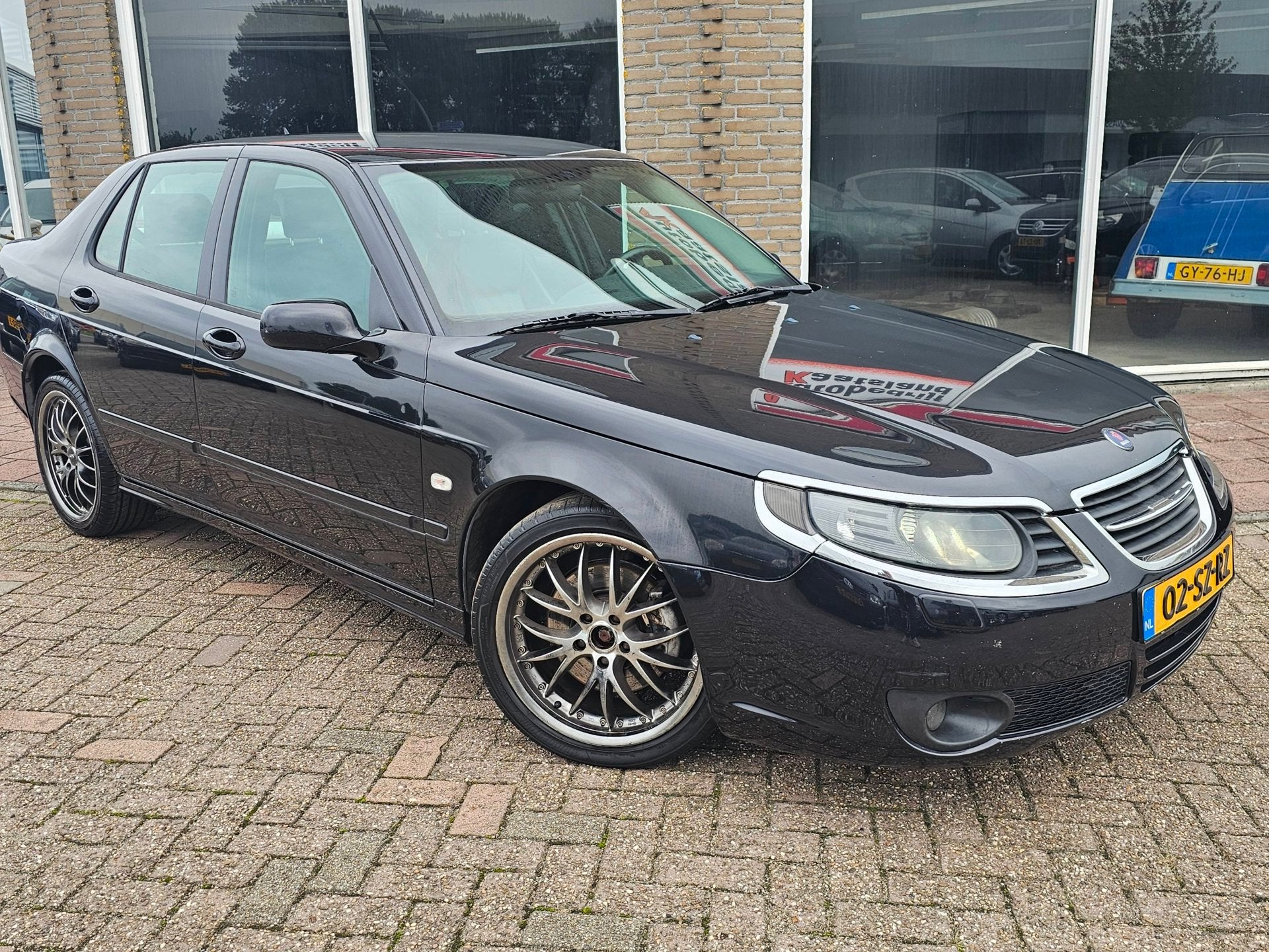 Saab 9-5 2.3 Turbo Arc - Airco - Cruise -, Auto's, Voorwielaandrijving, Zwart, 4 cilinders, 2290 cc