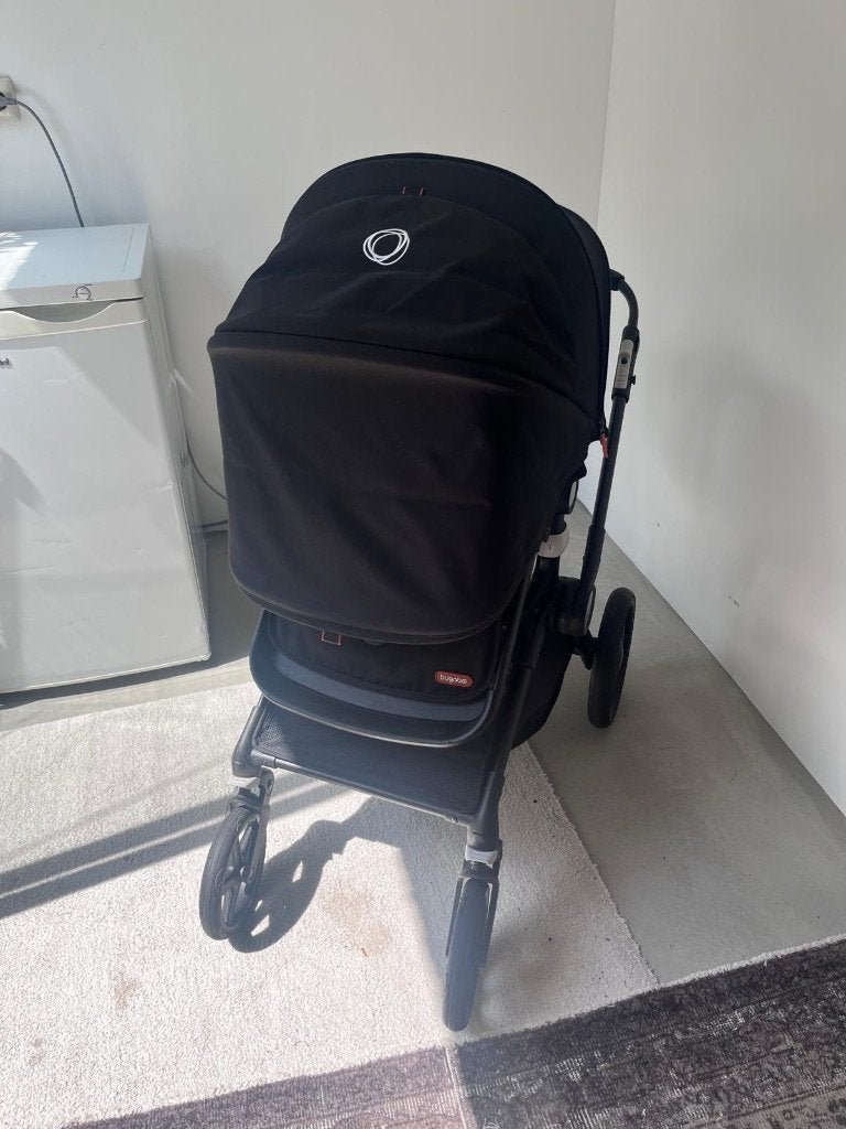 Bugaboo fox cub kinderwagen, Gebruikt, Bugaboo, Verstelbare duwstang, Ophalen