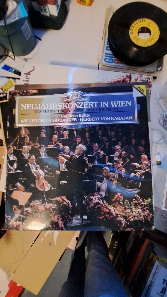 lp Nieuwjaarsconcert in Wenen (Z271-38), Overige typen, Ophalen of Verzenden, Zo goed als nieuw, 12 inch