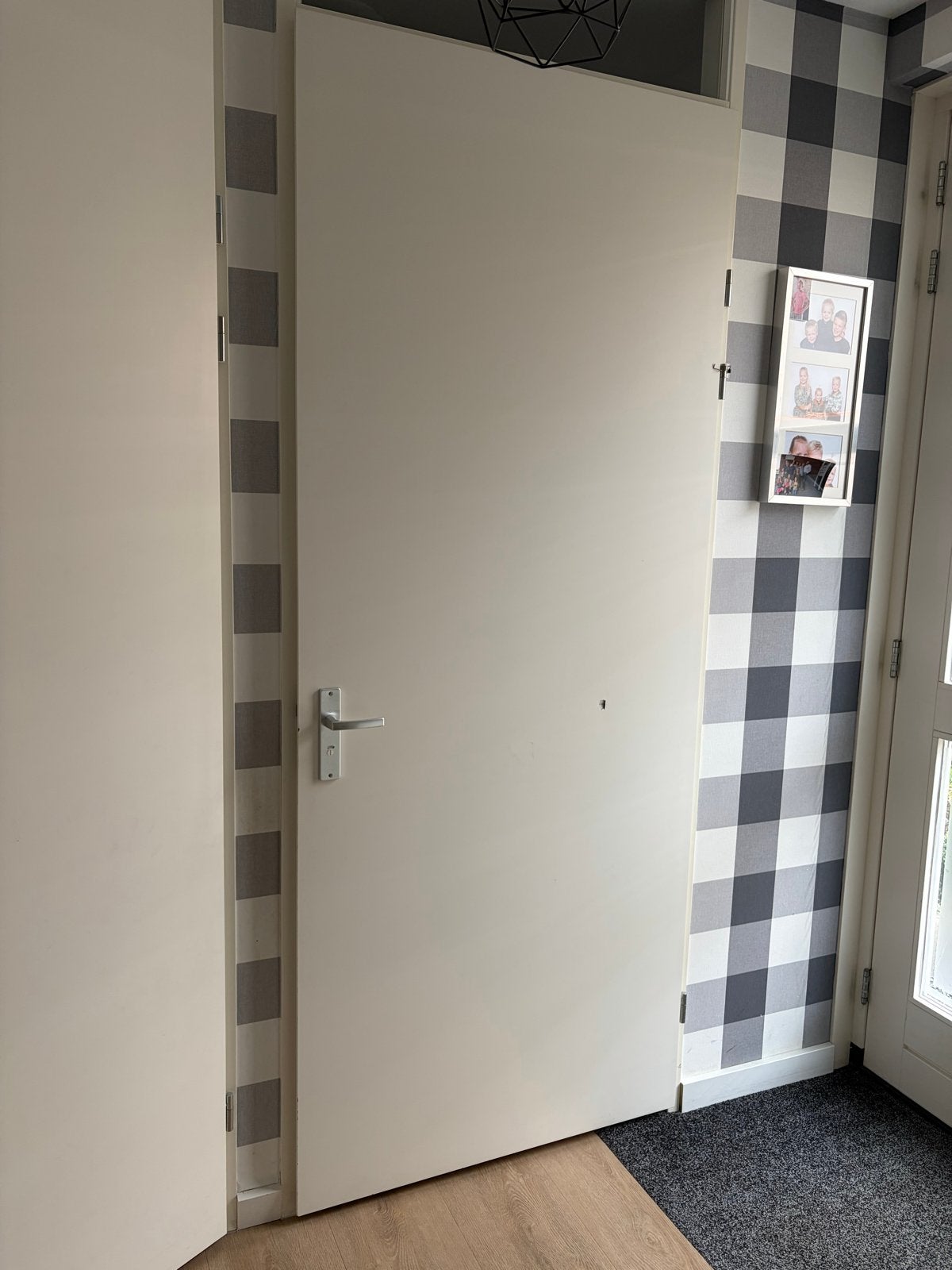 Binnendeur met klein deukje - Gratis af te halen, Doe-het-zelf en Verbouw, Ophalen, Gebruikt, 80 tot 100 cm, Binnendeur