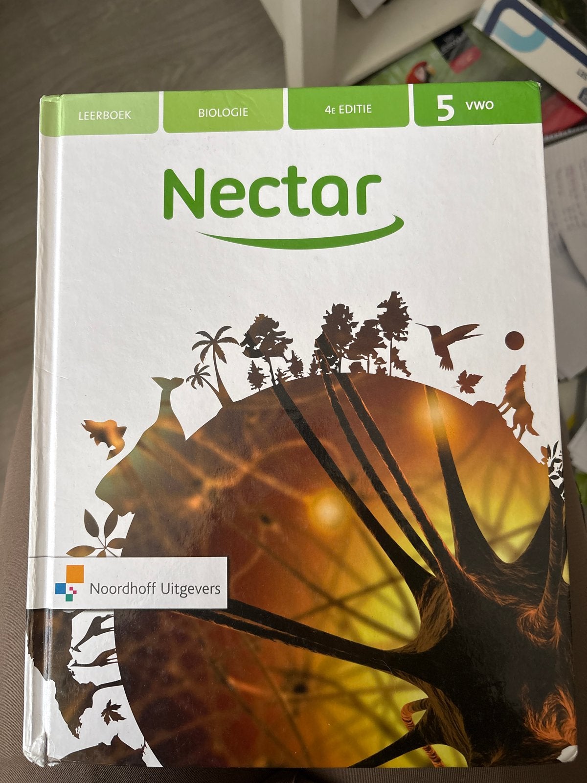 Nectar Biologie Leerboek 5 VWO 4e editie Noordhoff, Boeken, Ophalen of Verzenden, Gelezen, VWO, Biologie