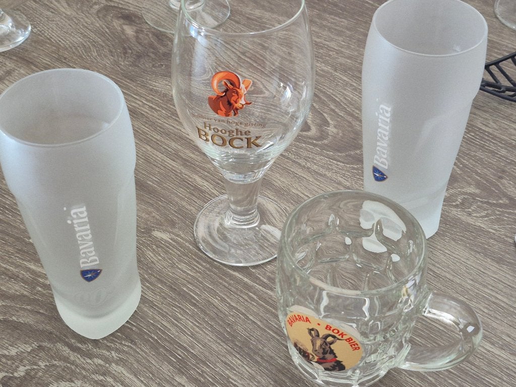 bierglazen, Verzamelen, Ophalen of Verzenden, Zo goed als nieuw, Bierglas
