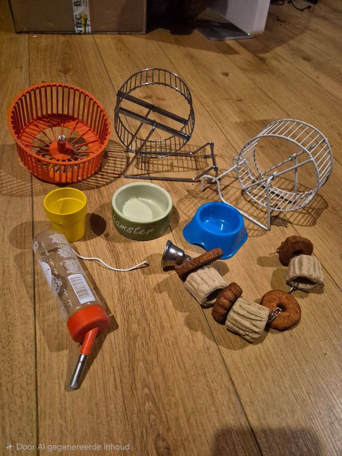 Gratis hamsterspulletjes, Dieren en Toebehoren, Ophalen, Gebruikt