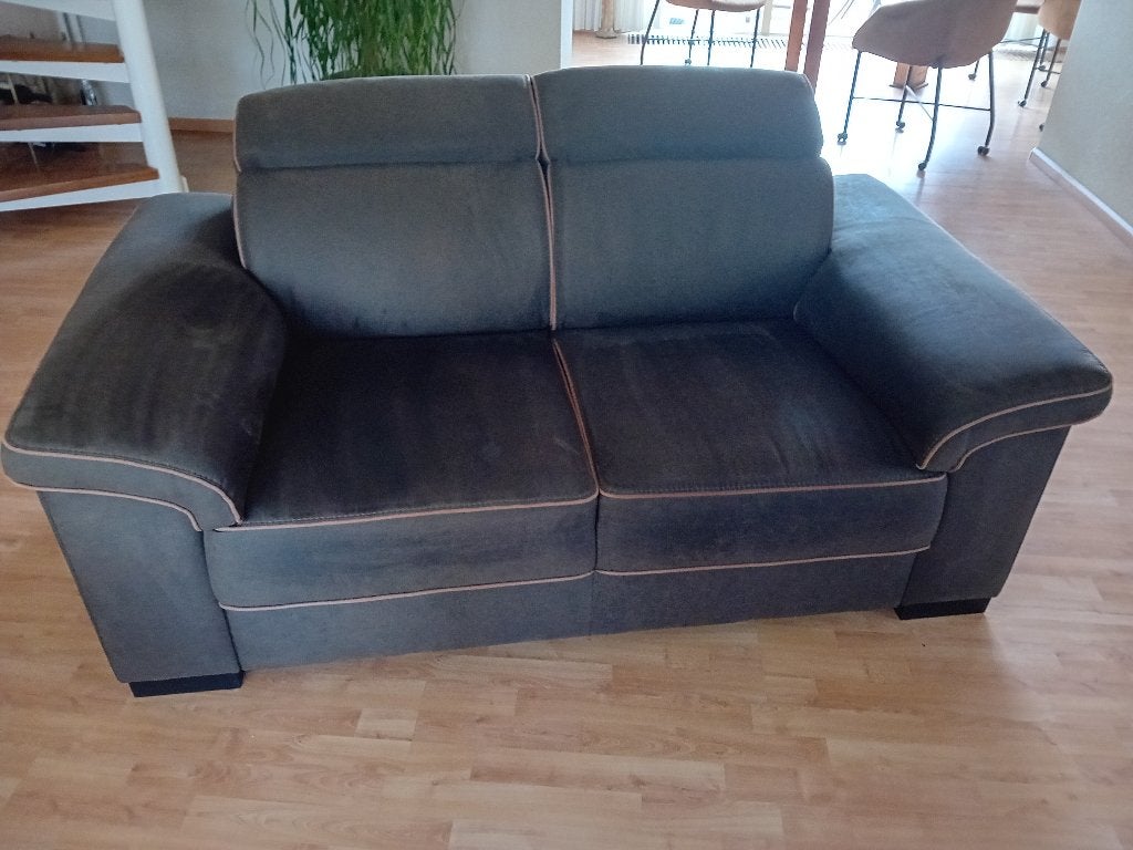 2,5 pers. zitbank ZGAN, Ophalen, 150 tot 200 cm, Tweepersoons, 75 tot 100 cm