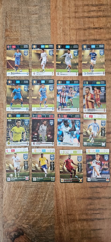 Panini FIFA 365 Adrenalyn XL 2015/2016, Ophalen of Verzenden, Zo goed als nieuw, Meerdere plaatjes