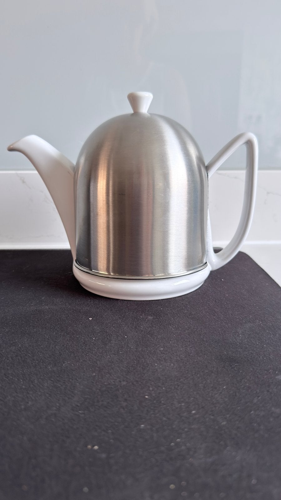 Bredemeijer theepot Cosy Manto, wit, Ophalen of Verzenden, Zo goed als nieuw, Overige stijlen, Overige typen