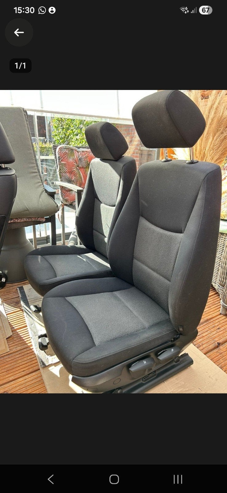 bmw e30 e36 voorstoelen verwarmbaar, Ophalen of Verzenden, BMW