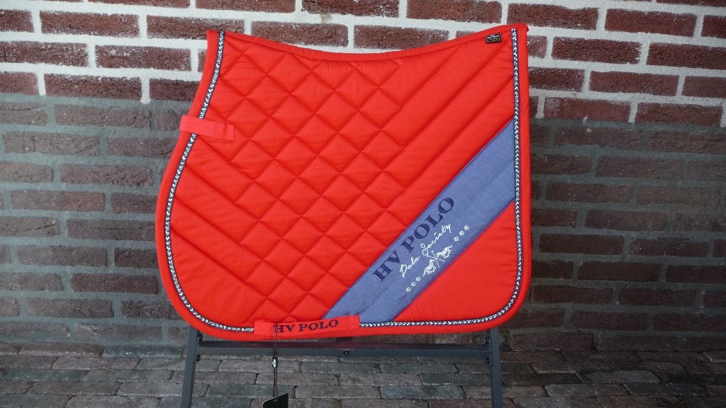 HV Polo Blue Springs zadeldekje Full GP, Full (L), Rood, Nieuw, Ophalen of Verzenden