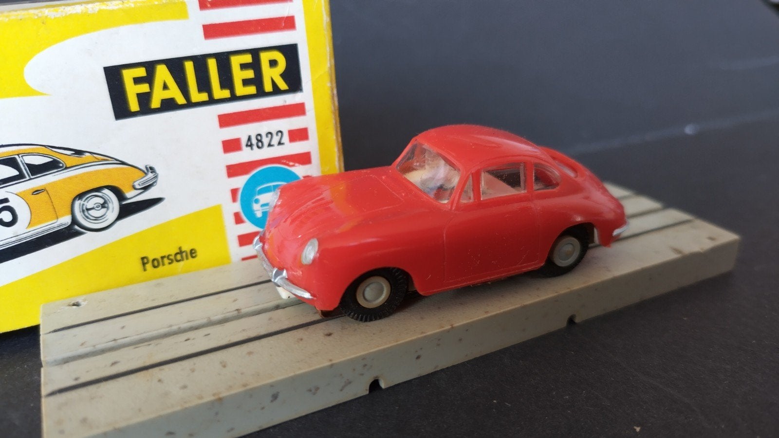 Porsche 356 Faller AMS Slotrace mint Box Pol, Auto, Verzenden, M, Zo goed als nieuw