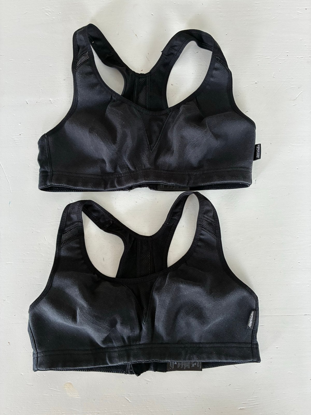 2x Shock Absorber sport BH's, maat 34B, zwart, Zwart, Ophalen of Verzenden, Fitness of Aerobics, Maat 34 (XS) of kleiner