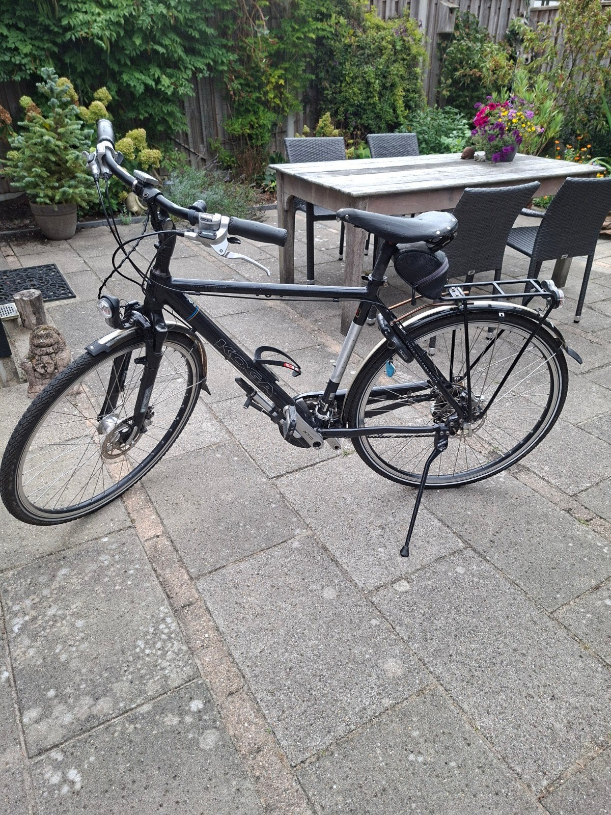 Koga Myata met Brooks zadel, schijfremmen en 27 versn., Gebruikt, Versnellingen, 53 tot 57 cm, Ophalen