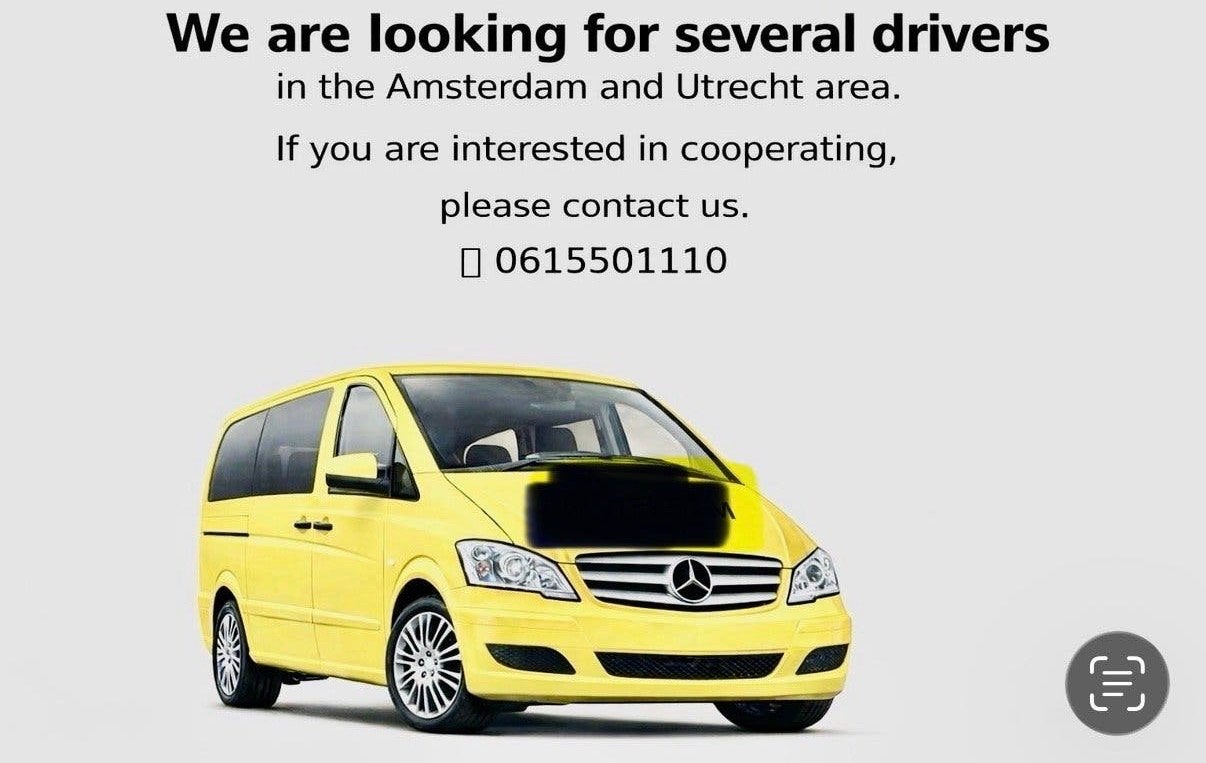 Chauffeur nodig, Starter, Overige vormen, Overige niveaus, 33 - 40 uur