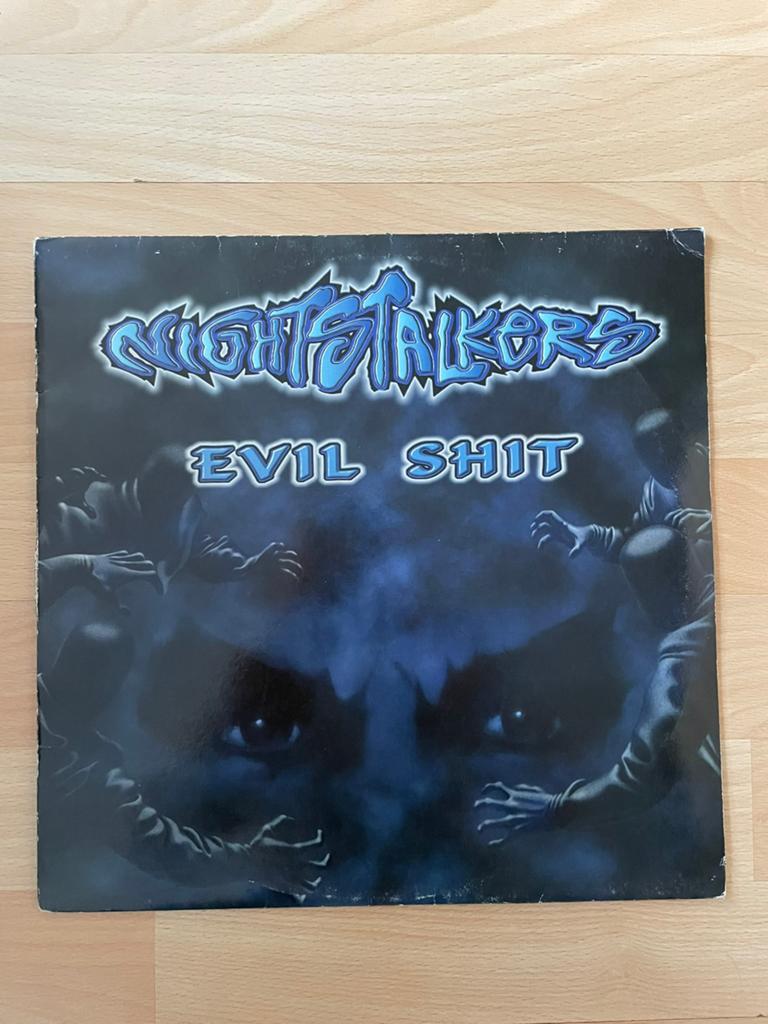Nightstalkers - Evil shit, Gebruikt, Ophalen of Verzenden, 12 inch, Originele persing