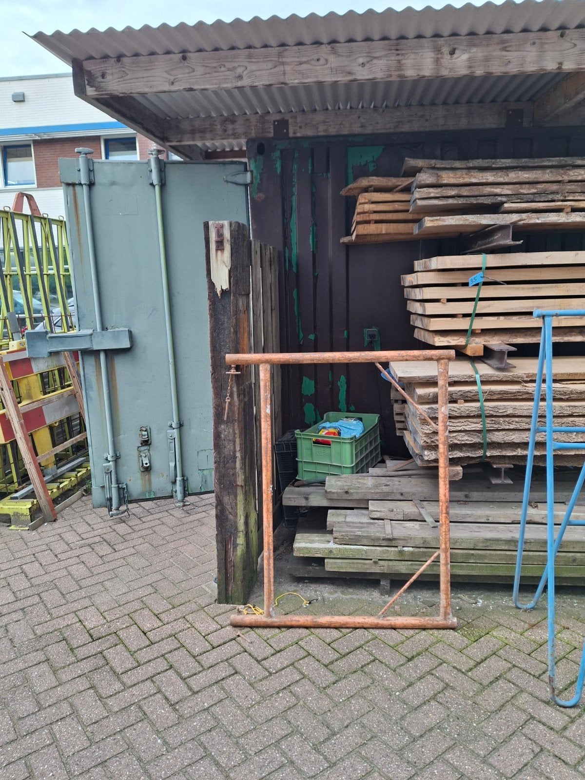 metselschragen, Ophalen, Gebruikt, Gevelsteiger, Minder dan 2 meter