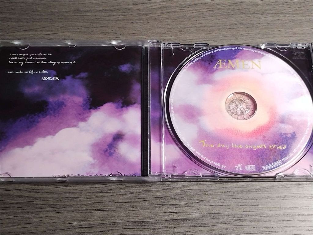 Aemen ‎– The Day The Angels Cried, Ophalen of Verzenden, Zo goed als nieuw, Poprock