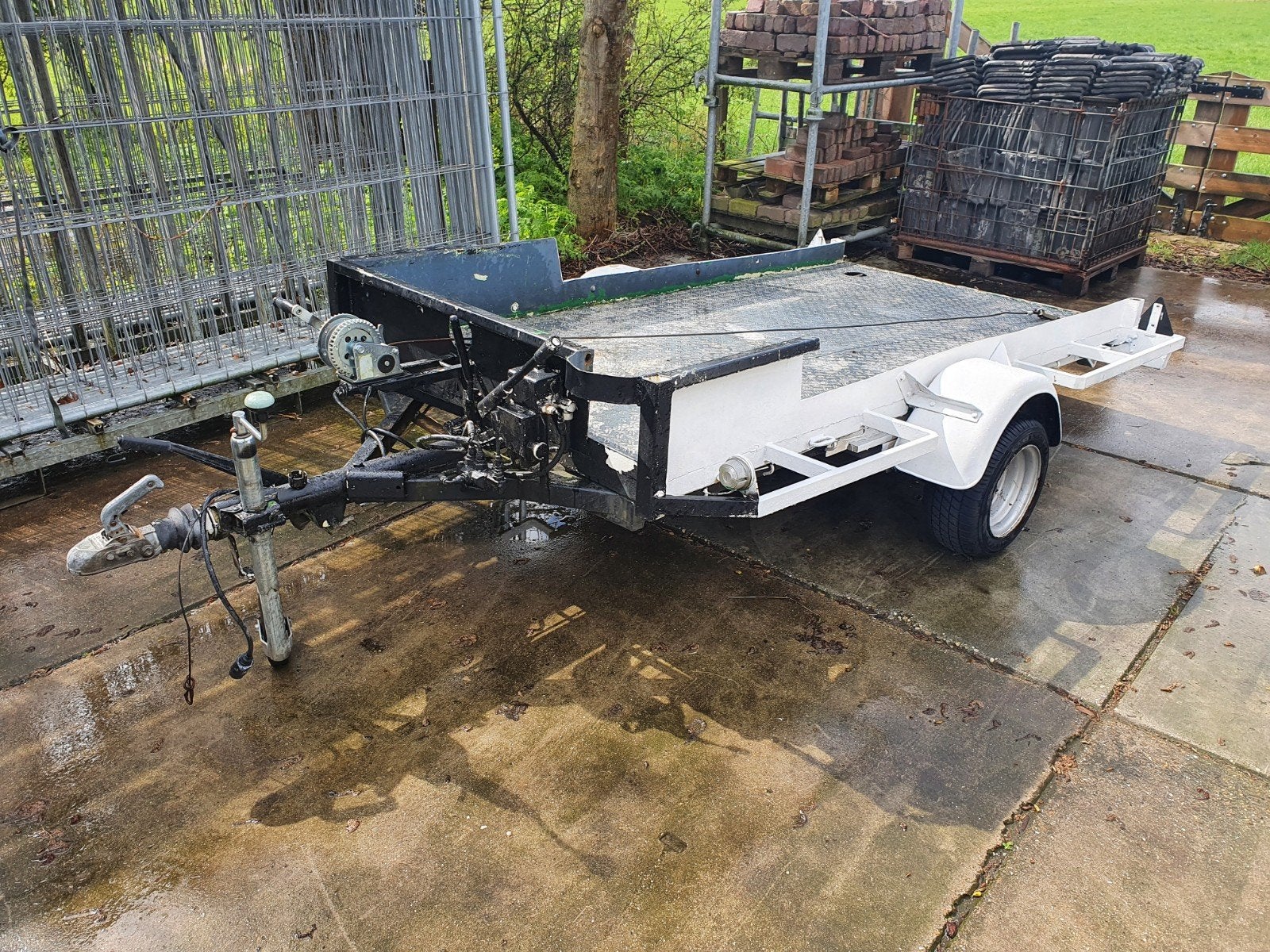 oprij aanhangwagen, Auto diversen, Ophalen, Gebruikt