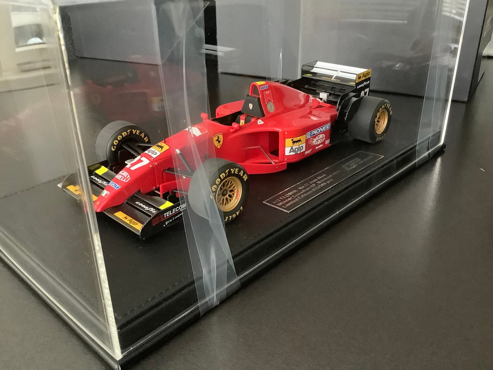 GP Replicas 1995 Ferrari 412T2 J.Alesi 1:18, Ophalen of Verzenden, Zo goed als nieuw, Overige merken