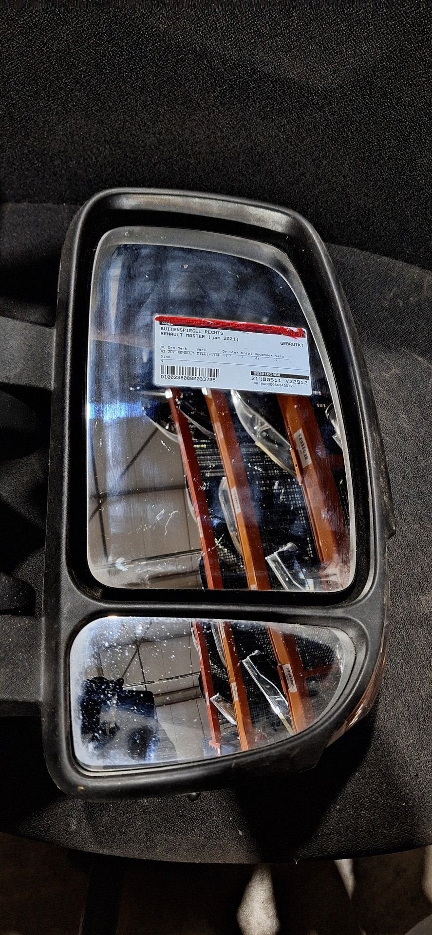 Renault Master rechter buitenspiegel met dodehoek (2021), Gebruikt, -, -, Ophalen of Verzenden