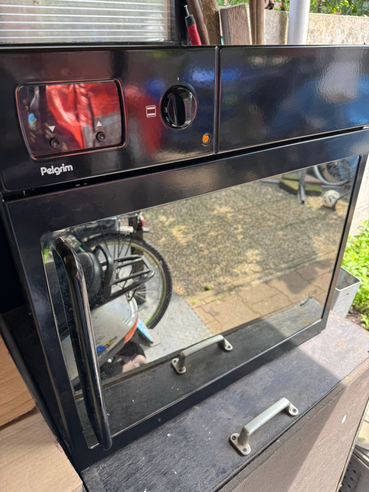 Inbouw oven pelgrim 60 cm bij 60cm, Ophalen of Verzenden, Zo goed als nieuw