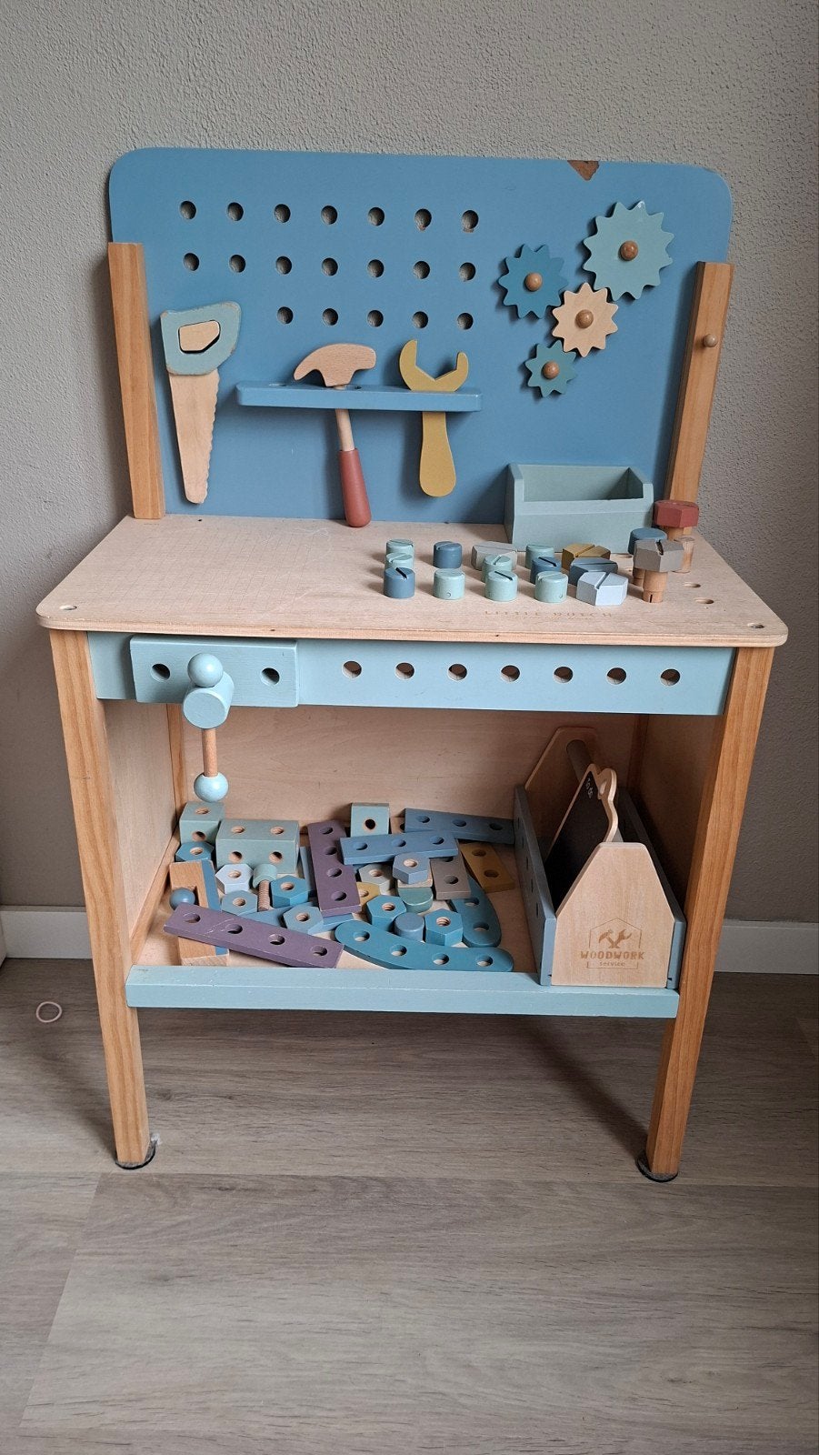 Little Dutch Houten Werkbank voor Kinderen - Gebruikt, Kinderen en Baby's, Speelgoed | Houten speelgoed, Ophalen, Gebruikt, Overige typen